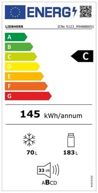 Liebherr - Zintegrowana chłodziarko-zamrażarka z systemem EasyFresh i NoFrost - ICNc 5123 Plus NoFrost