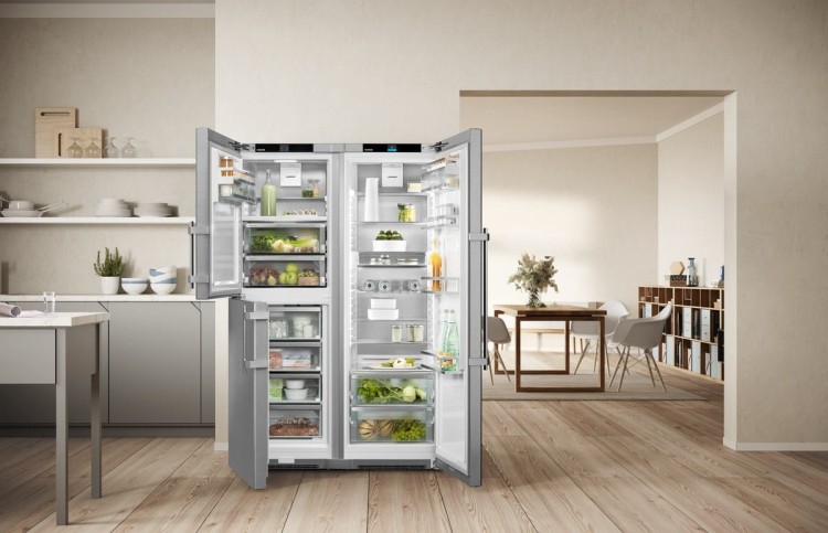 Liebherr - Zestaw Side-by-Side - XRCsd 5255 - Chłodziarko-zamrażarka z systemem BioFresh i NoFrost i Lodówka wolnostojąca z systemem EasyFresh